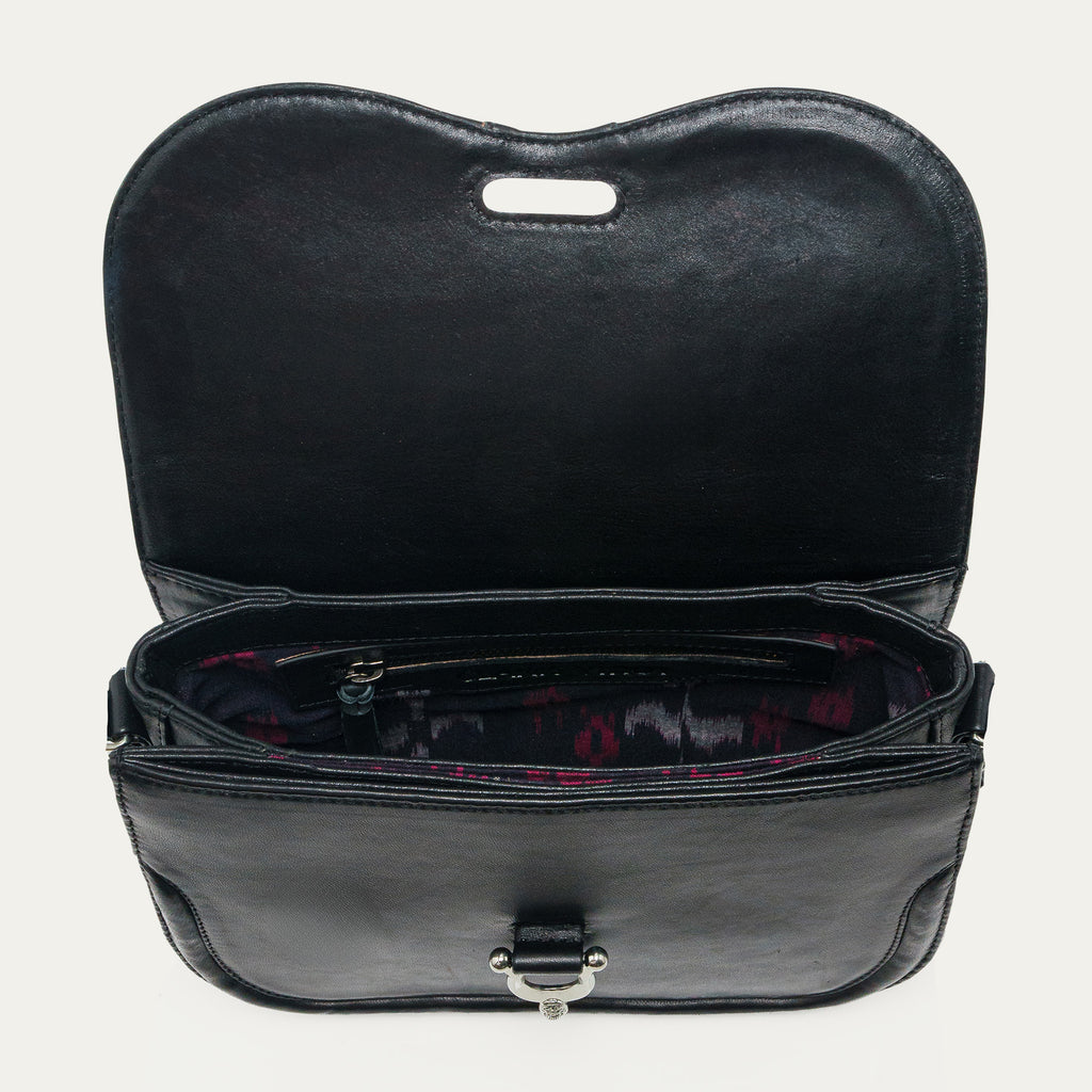 Sac Cuir Mini Manon Nappa Noir