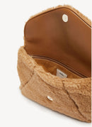 Max Mara - Sac Enveloppe Teddy - Camel - Femme