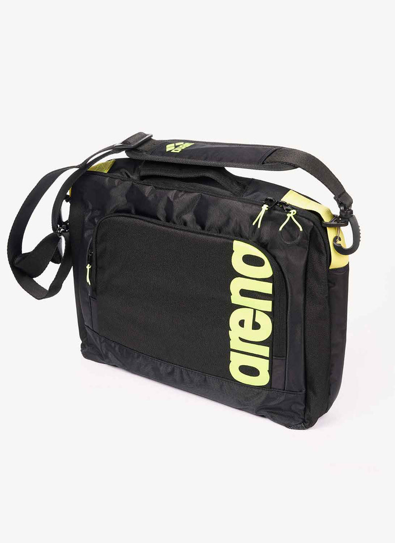 Arena - Sac Fast Coach - Noir Jaune Fluo - Unisexe