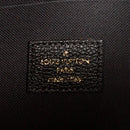 sac de seconde main felicie louis vuitton  en cuir empreinte noir label