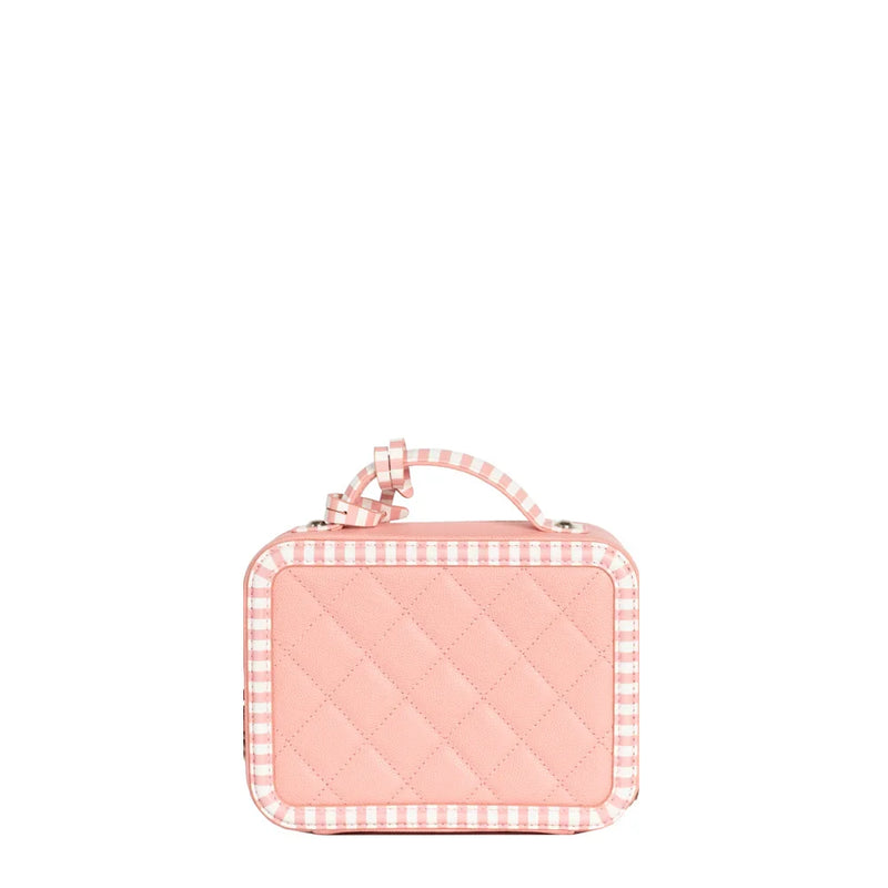 sac de seconde main filigree chanel  en cuir rose dos