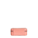 sac de seconde main filigree chanel  en cuir rose dessous