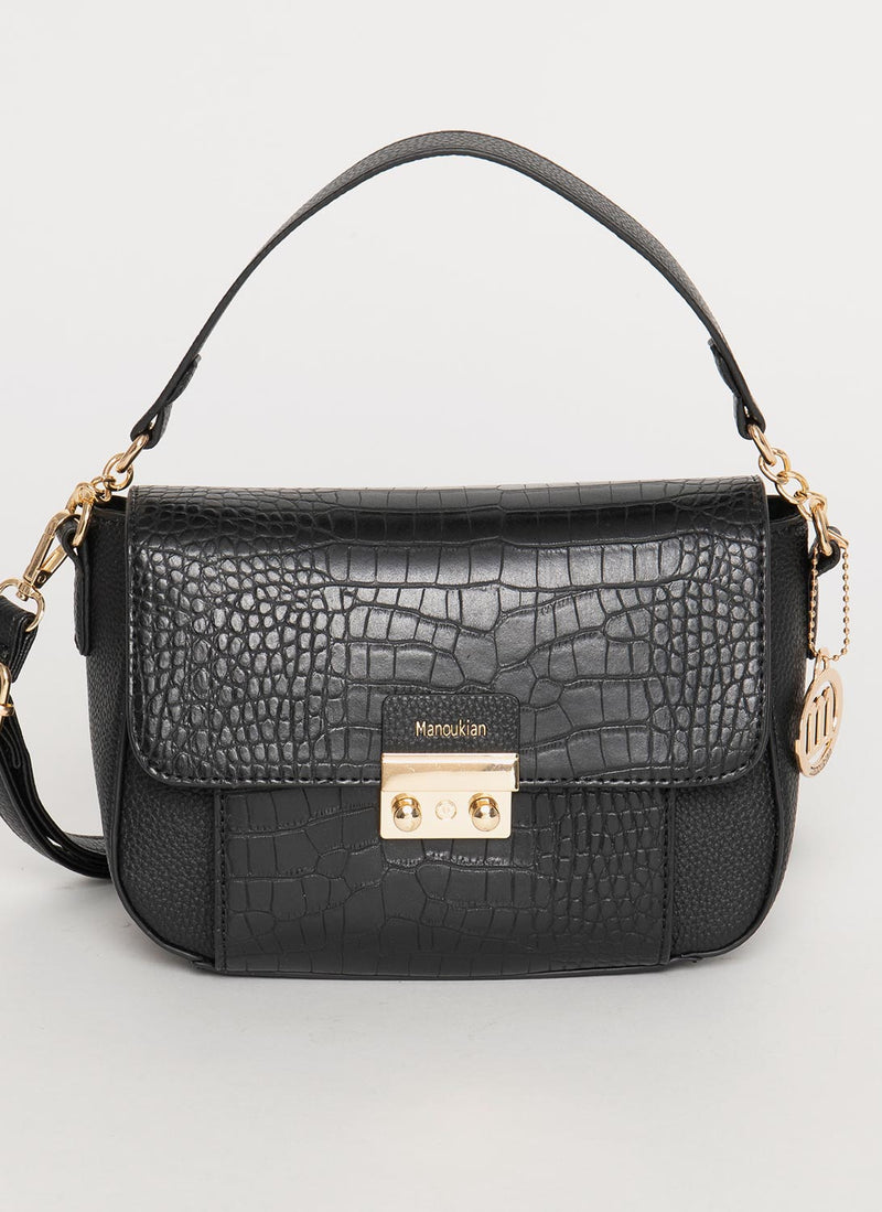 Manoukian - Sac Forest - Noir - Femme