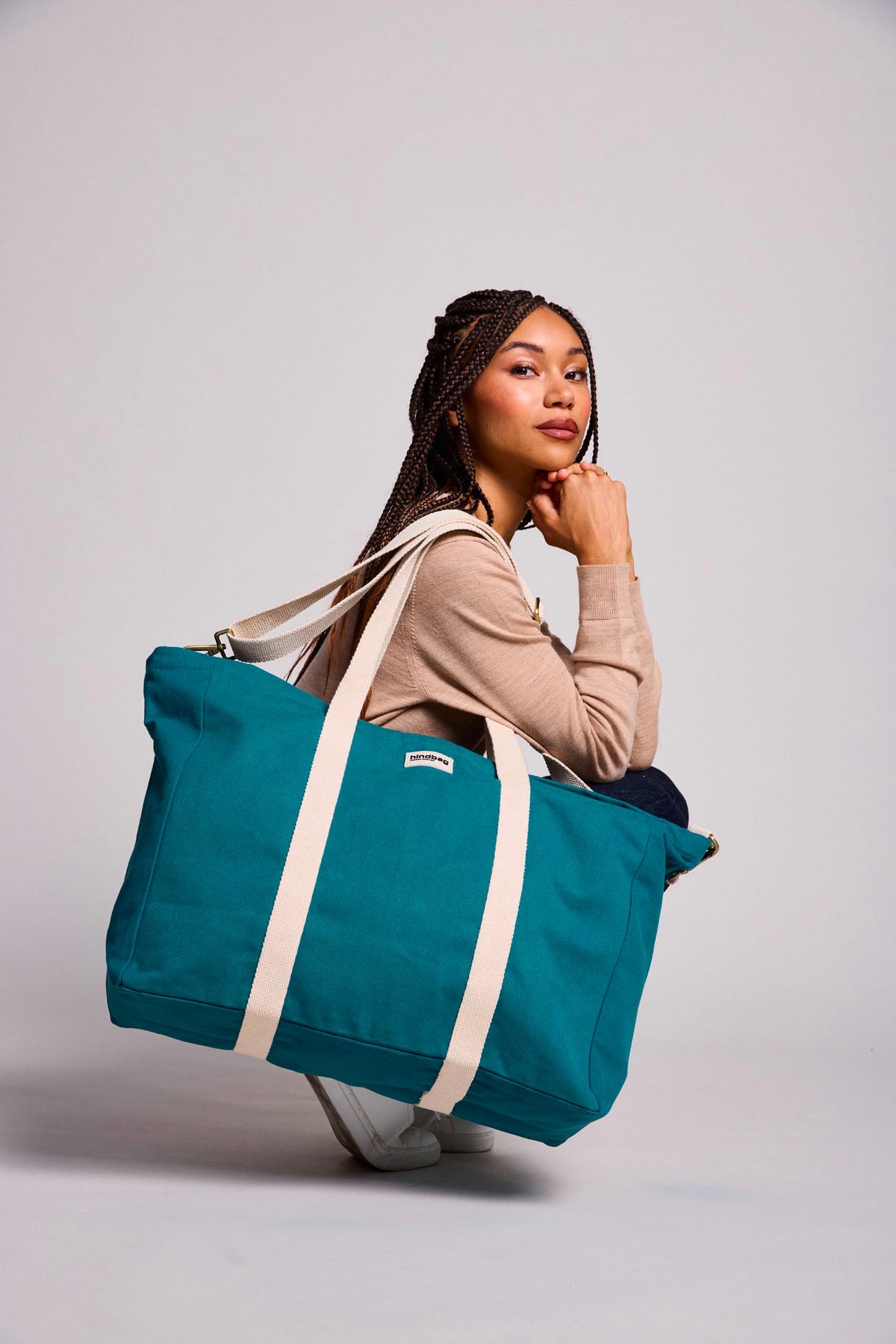 Bolso Jean - Azul pavo
