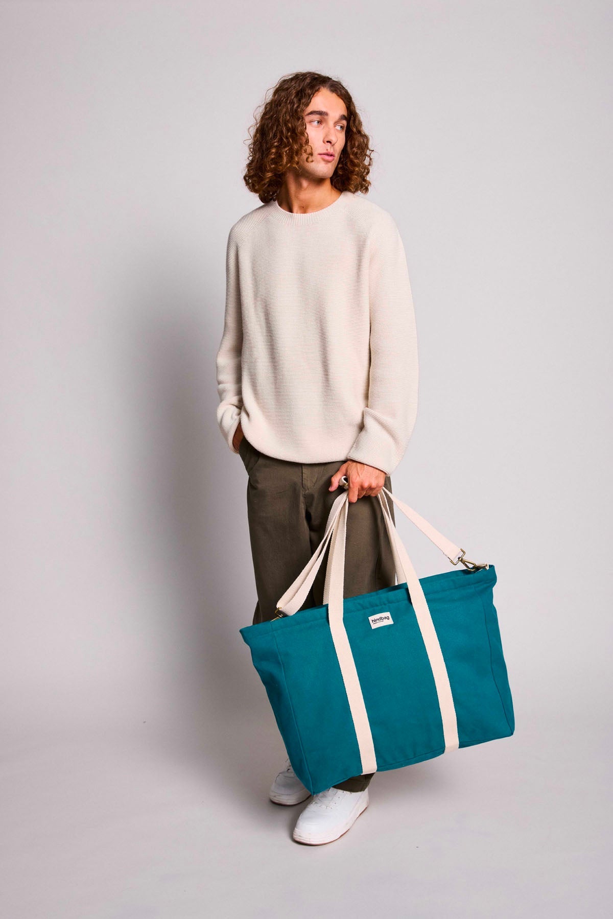 Bolso Jean - Azul pavo