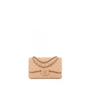 Sac Jumbo 30 Chanel Cuir Caviar Beige - Chanel