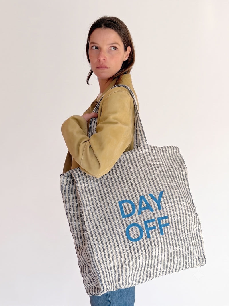 Sac - Rayé Bleu - Day Off