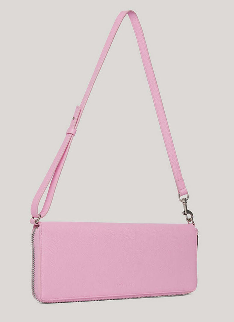 Balenciaga - Sac Leash Clutch - Pink - Femme