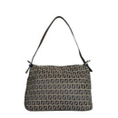 sac de seconde main mamma baguette fendi  en toile monogramme dos