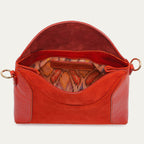 Sac Mini Gaia Suède Coquelicot