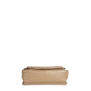 sac de seconde main niki saint laurent en cuir beige bas