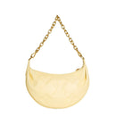 sac de seconde main over the moon louis vuitton en cuir jaune dos