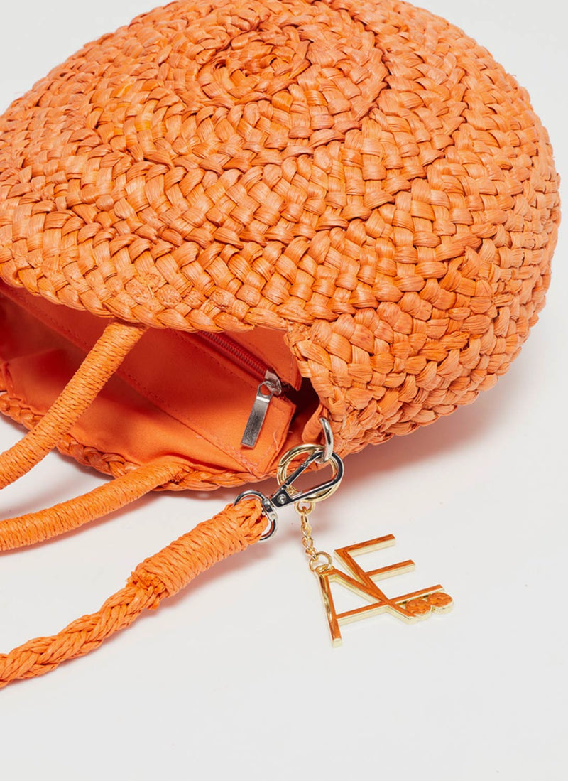 Atelier Enai - Sac Plage Rond - Orange - Femme