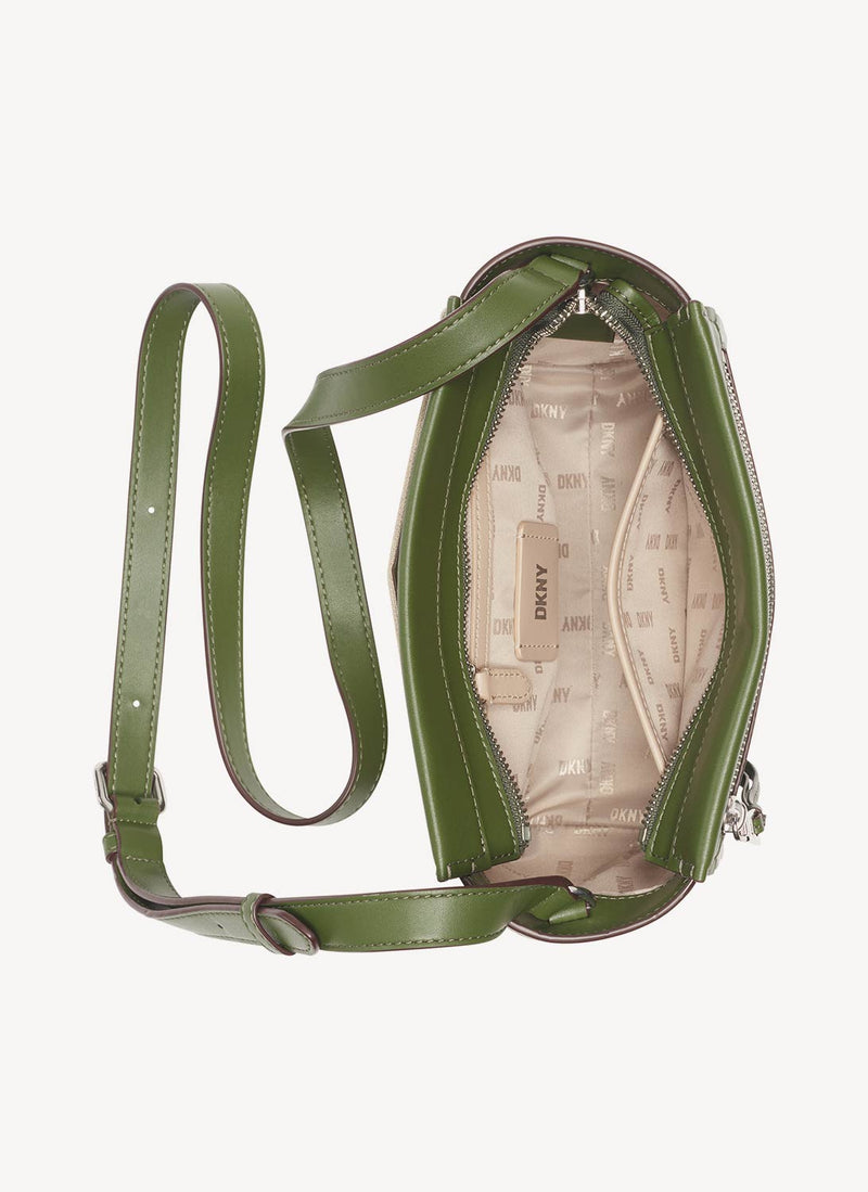 Dkny - Sac Porte Croise Pax - Naturel/ Army - Femme