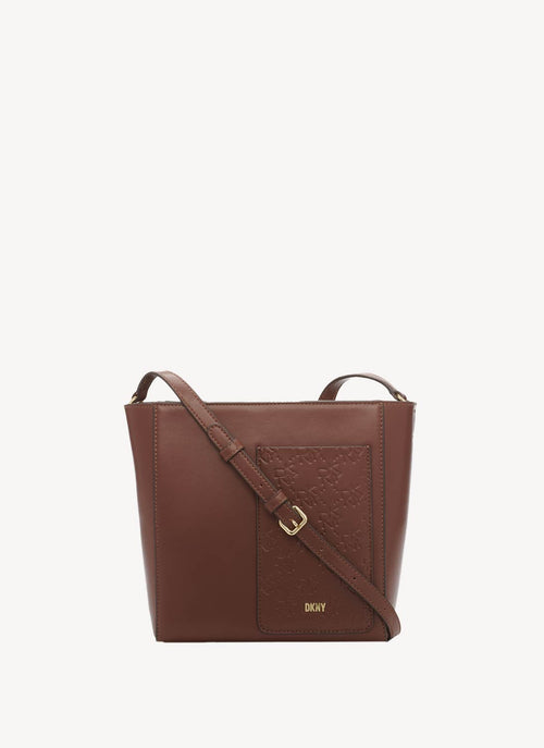 Dkny - Sac Porte Croise Vida - Noisette - Femme