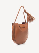 Valentino Garavani - Sac Porté Épaule En Cuir - Brown - Femme