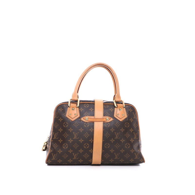 Sac Porté Épaule Manhattan Toile Enduite Monogramme Marron - Louis Vuitton