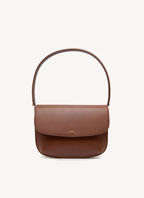 A.P.C. - Sac Porté Épaule Sarah - Light Brown - Femme