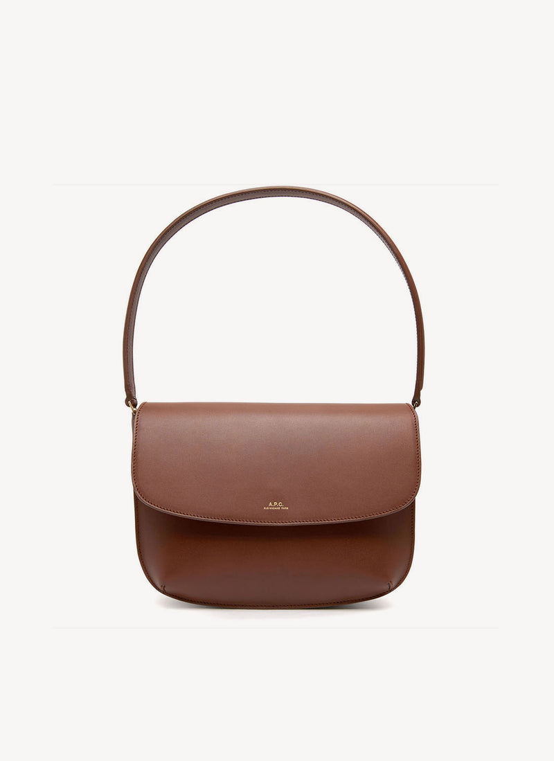 A.P.C. - Sac Porté Épaule Sarah - Light Brown - Femme