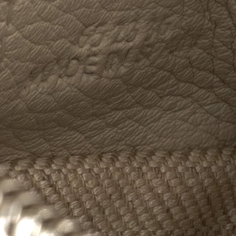 sac de seconde main puzzle loewe en cuir grainé blanc numéro de série