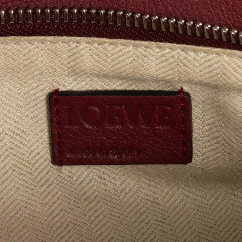 sac de seconde main puzzle loewe en cuir rouge label