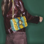 Sac Python Ava Medium Lotus Bleu