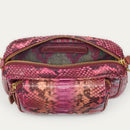 Bag Python Baby Charly Bordeaux Pink