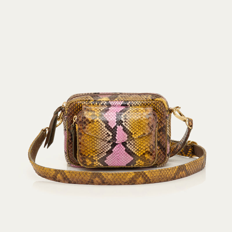 Python Baby Charly Hand Painted Bag Roche