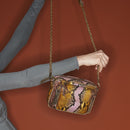 Python Charly Hand-Painted Bag Roche