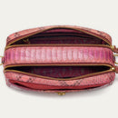 Python Bag Lily Bordeaux Pink