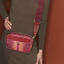 Python Bag Lily Bordeaux Pink