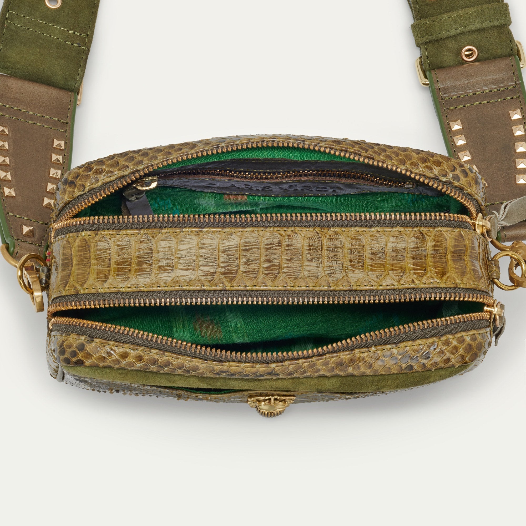 Sac Python Lily Kaki