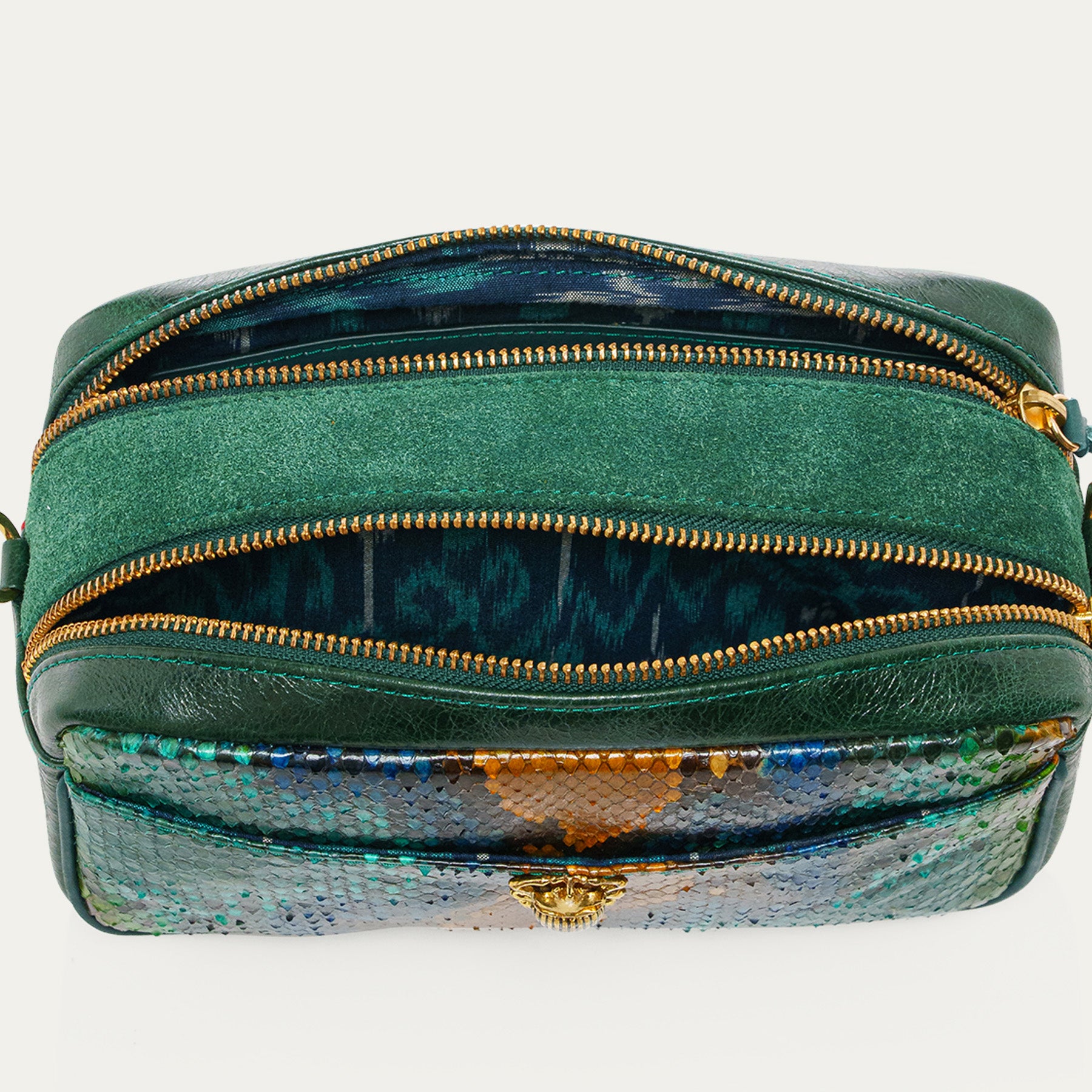 Sac Python Lily Lotus Bleu