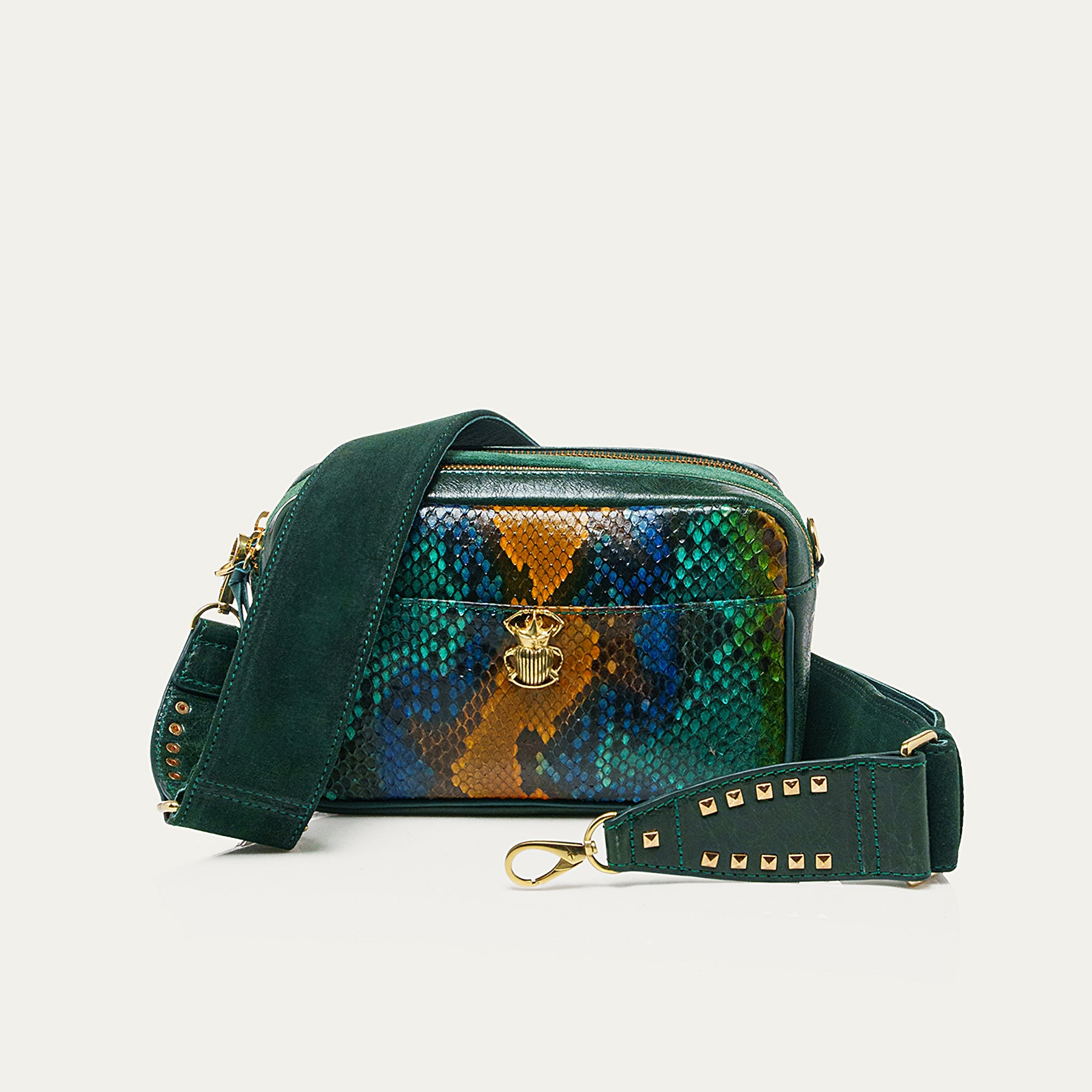 Sac Python Lily Lotus Bleu