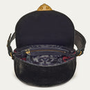 Sac Python Victoria Noir Anse Et Bandouliere