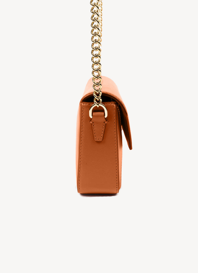 Lancel - Sac Rabat Lettrines Mini - Camel - Femme