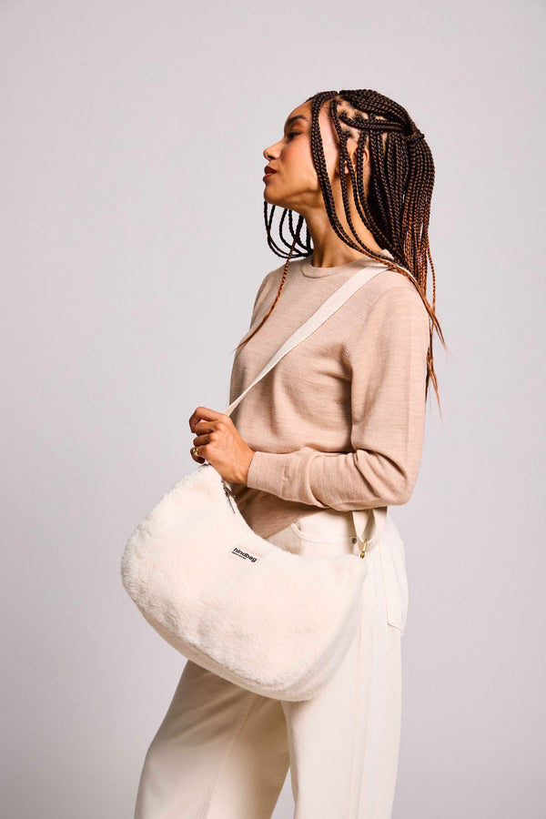 Tas Rosa - Teddy Arctisch Wit