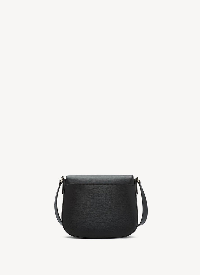 Dkny - Sac Saddle Bryant - Noir/ Or - Femme