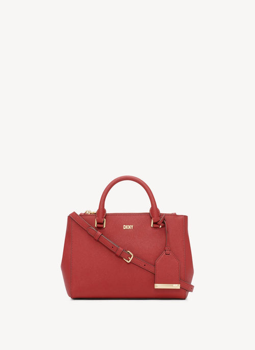 Dkny - Sac Satchel Belle Sm - Scarlet - Femme