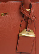 Dkny - Sac Satchel Marykate Lg - Rouge Brique - Femme