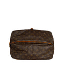 sac de seconde main saumur louis vuitton en toile monogram marron bas