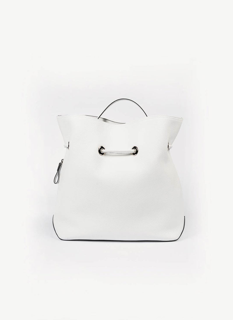 Lancel - Sac Seau Sacha M - Blanc Optique - Femme