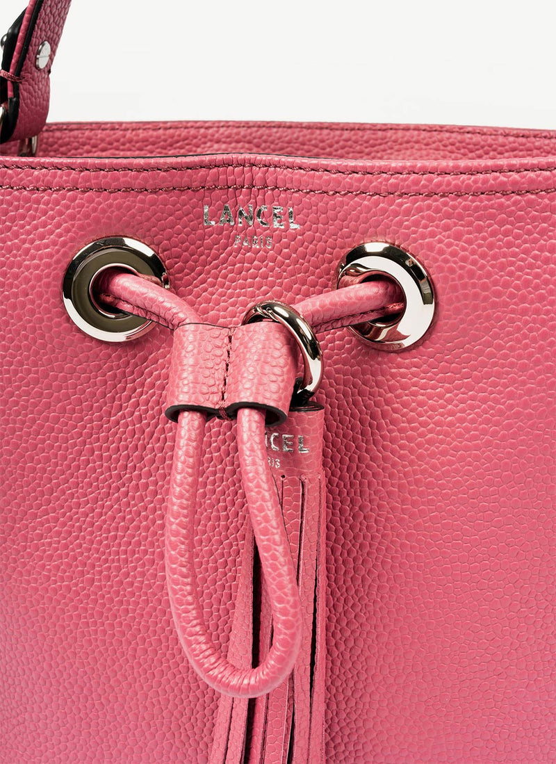 Lancel - Sac Seau Sacha Mini - Cerise - Femme