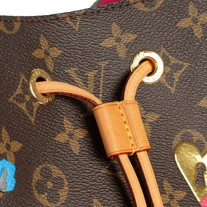 sac de seconde main néonoé louis vuitton en toile monogram marron défaut 2