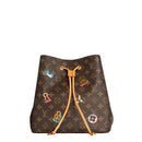 sac de seconde main néonoé louis vuitton en toile monogram marron face