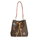 sac de seconde main néonoé louis vuitton en toile monogram marron face