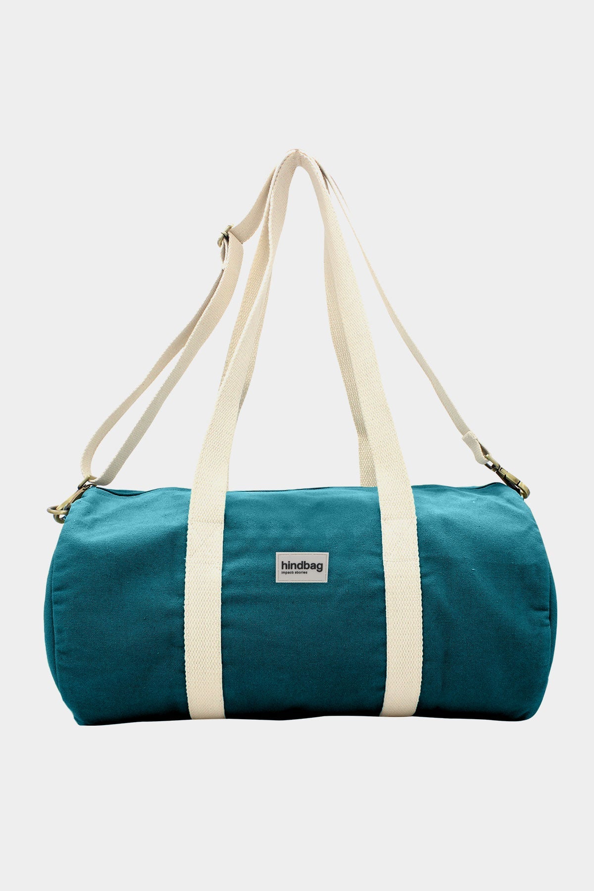 Cylinderbag Simon - Påfågelblå