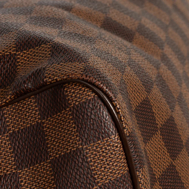 sac de seconde main speedy louis vuitton en toile damier ébène coin 1