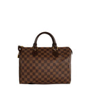 sac de seconde main speedy louis vuitton en toile damier ébène dos