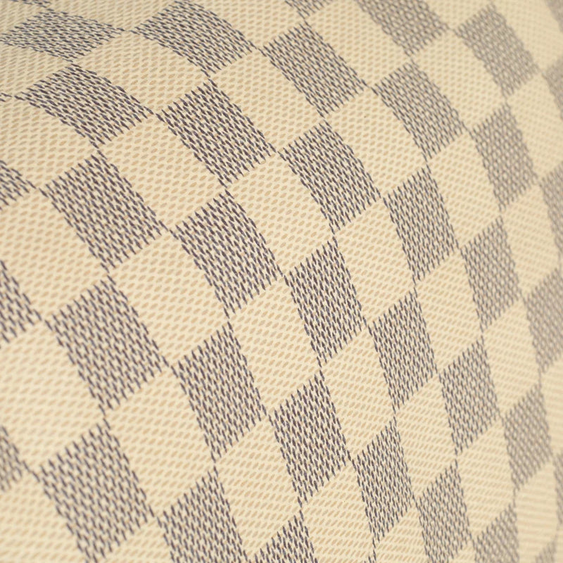 sac de seconde main speedy  louis vuitton  en toile damier azur défaut 2